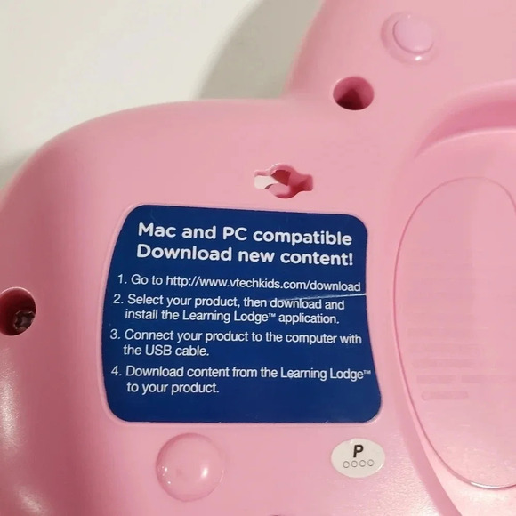 V-tech Lil Smart Top Learning Lodge Early Education Laptop Pink. - Picture 6 of 6